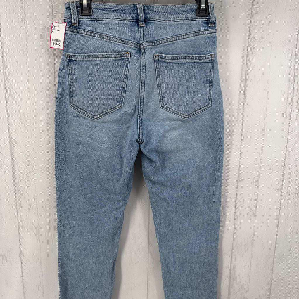 8 hi-rise jean