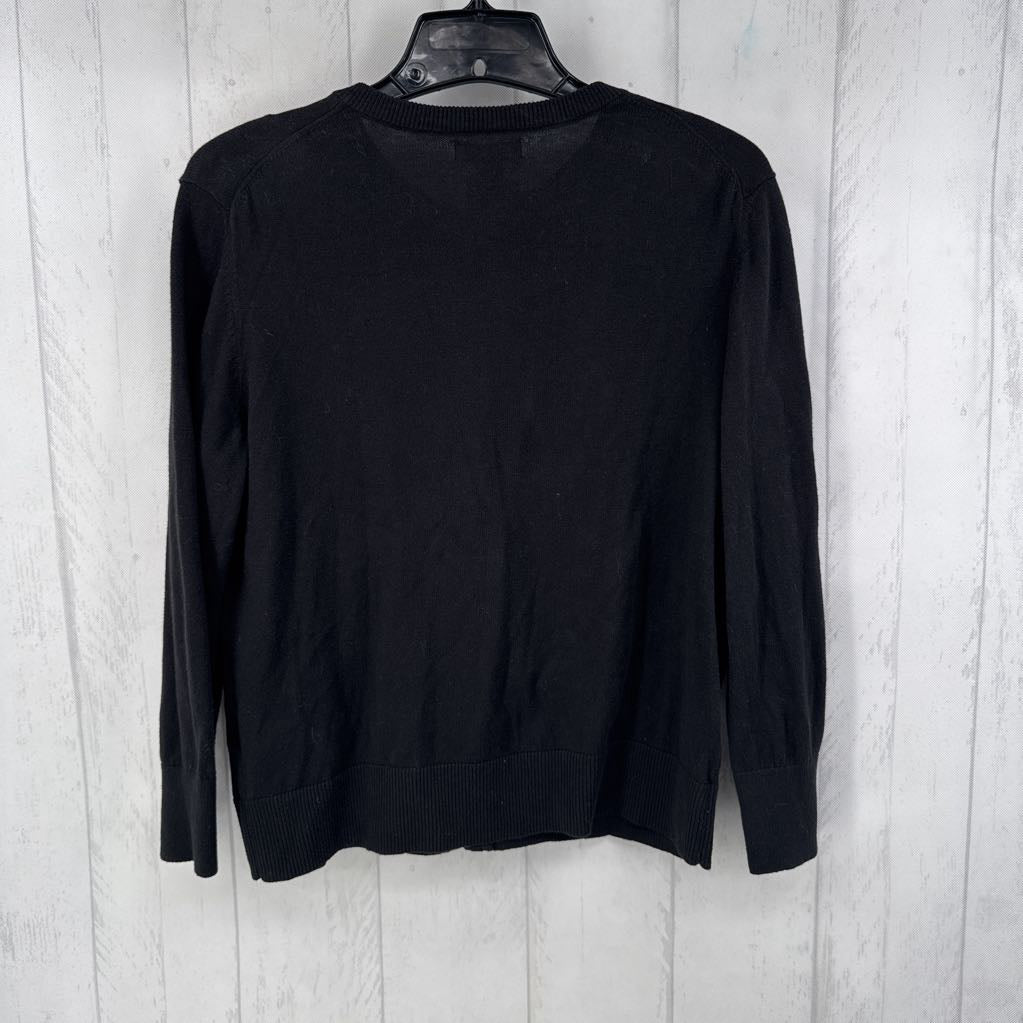 L button down 3/4 slv cardi