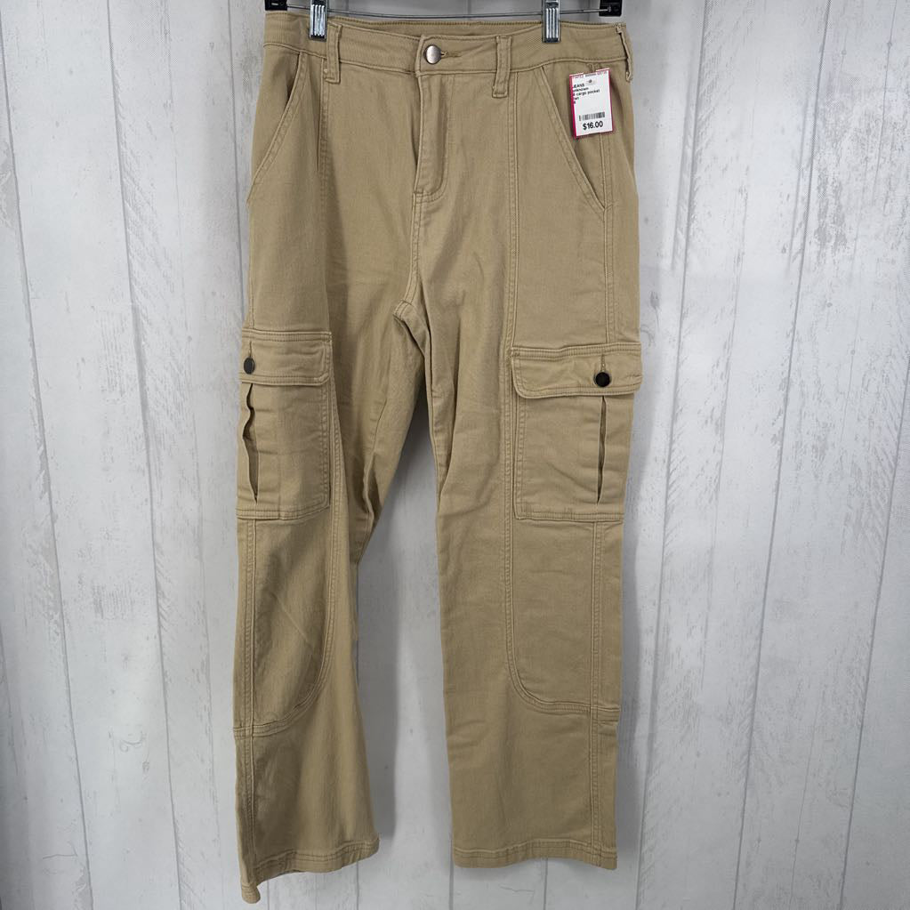 8 cargo pocket jean