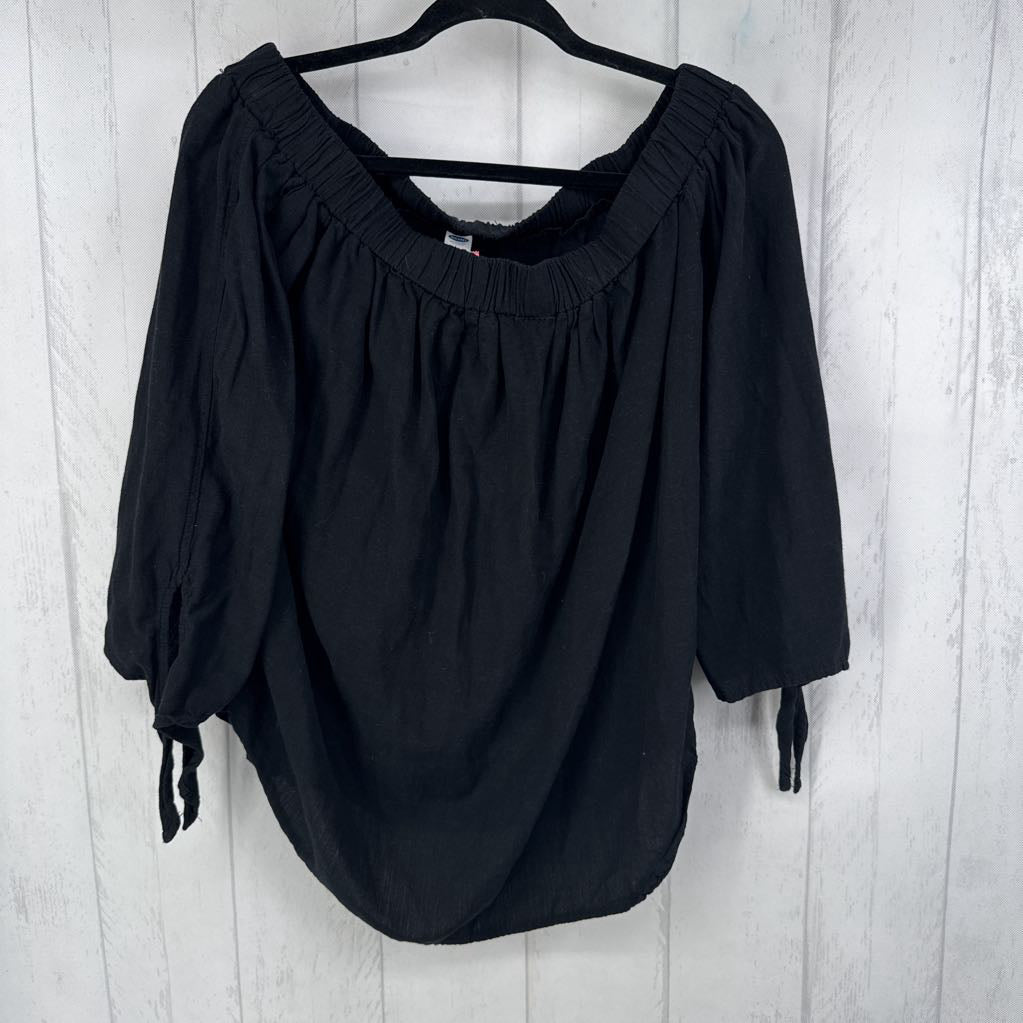 M off the shoulder 3/4 slv top