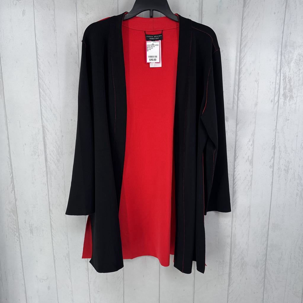 MP 3/4 slv reversible cardi