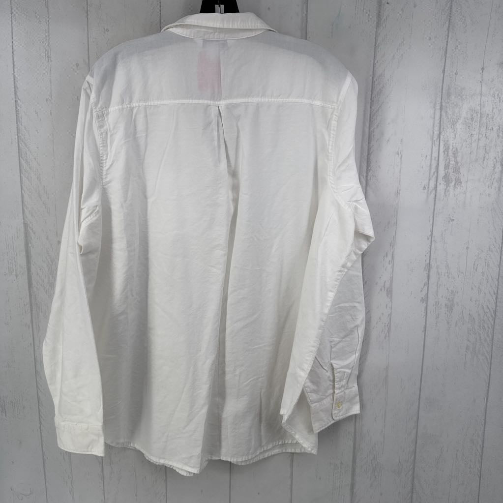 XXL button down l/s top