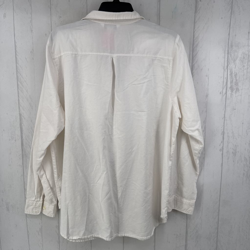 XXL button down l/s top