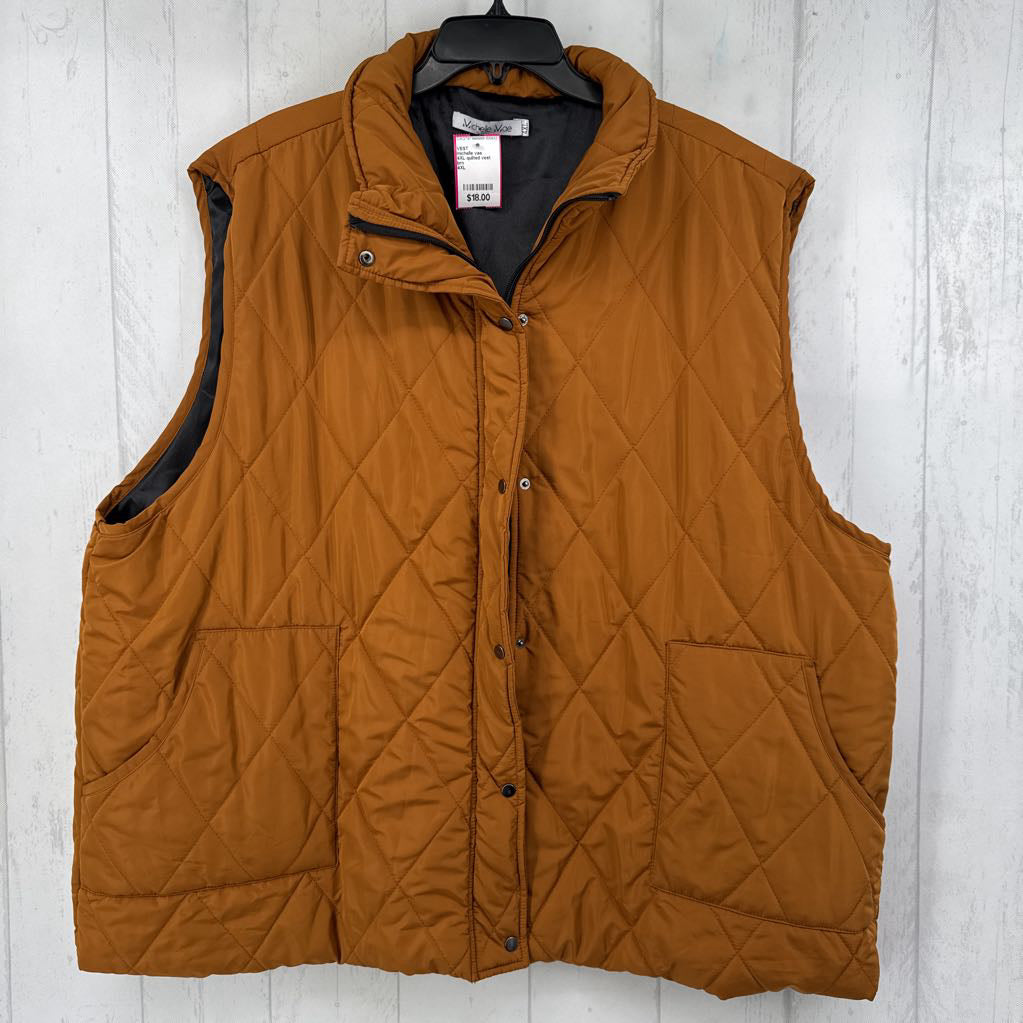 4XL quilted vest