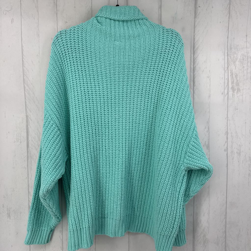 XS cowl neck oversized sweater