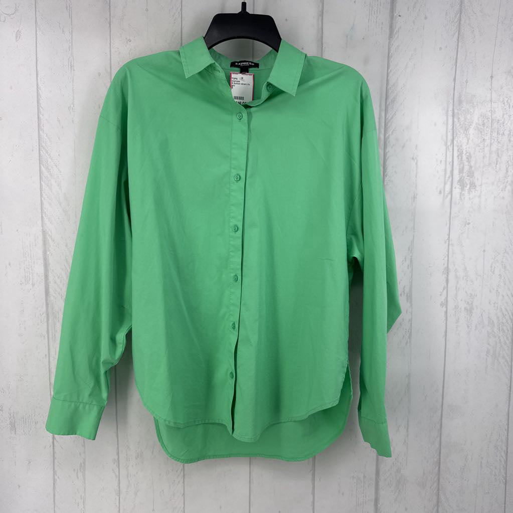 S button down l/s top