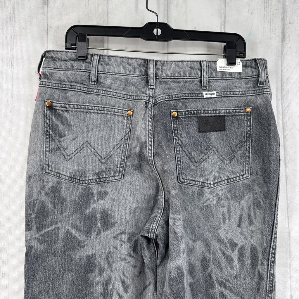 32x32 hi-rise flare jean