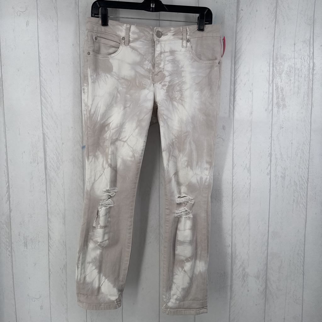 10 tie-dye crop jean