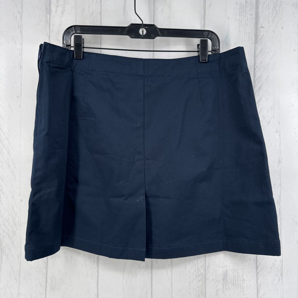 14 side zip skort