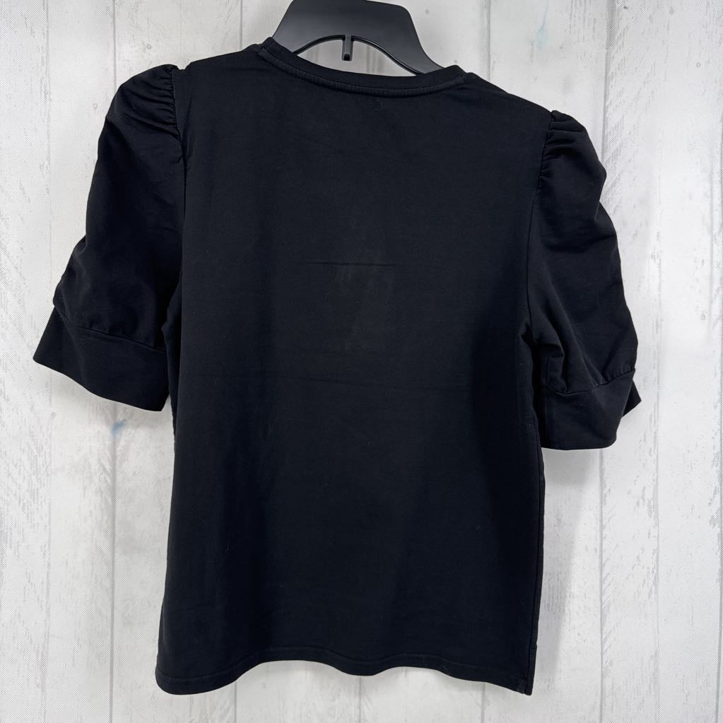 M ruched slv tee