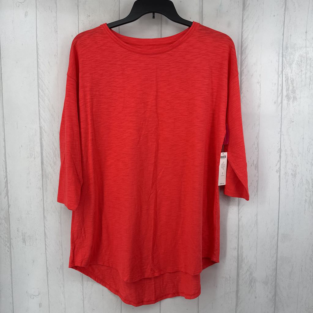 R40 L drop shoulder 3/4 slv tunic