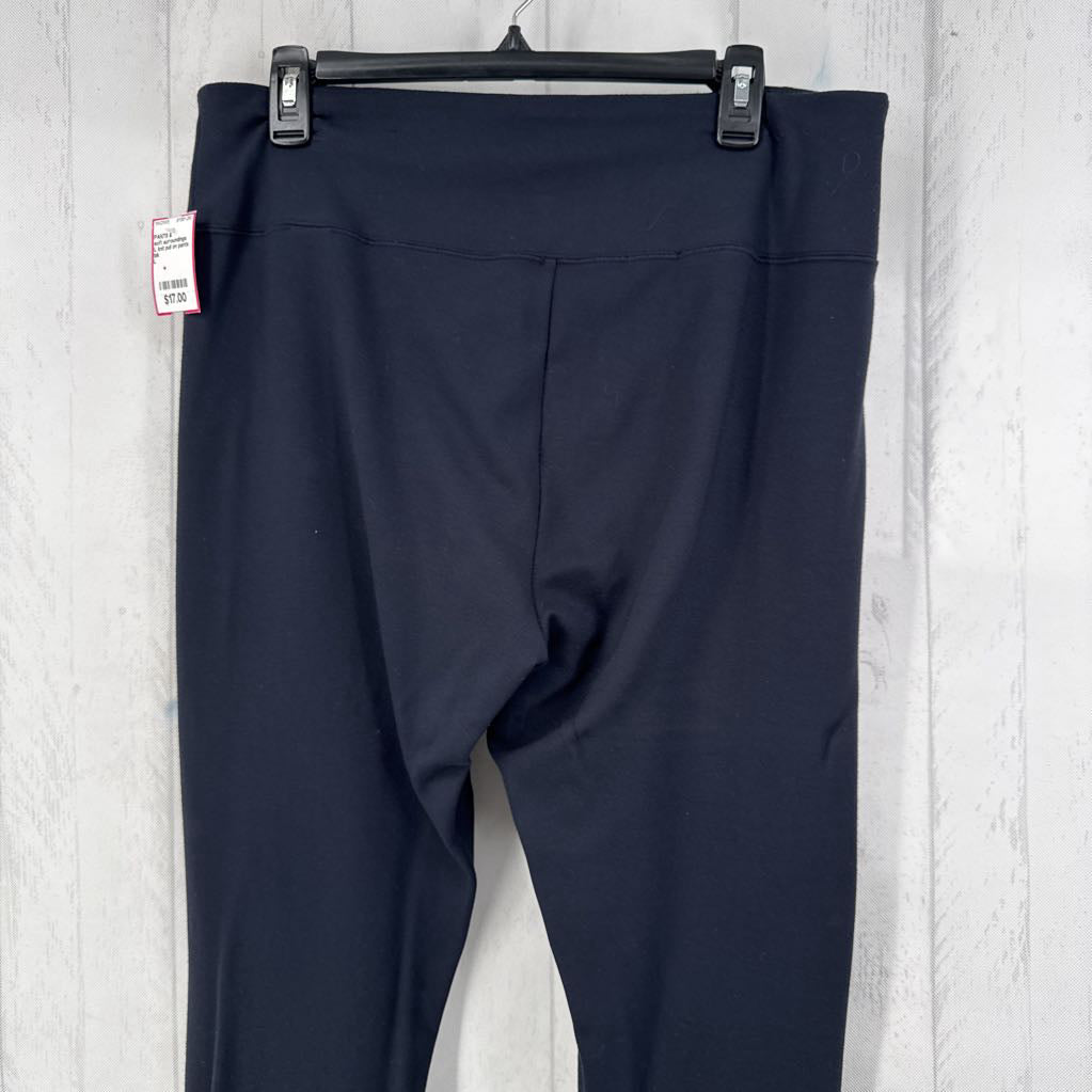 L knit pull on pants