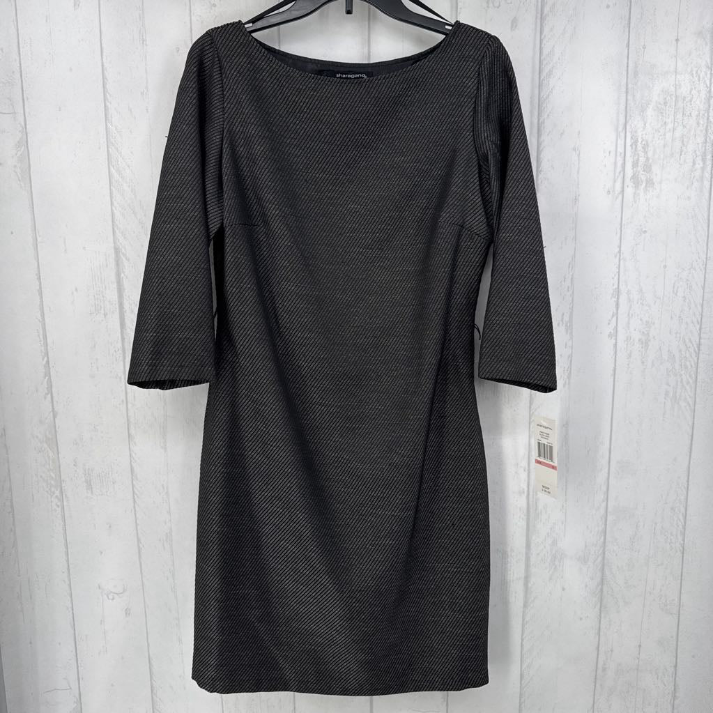 R99 10 bateau neck 3/4 slv dress