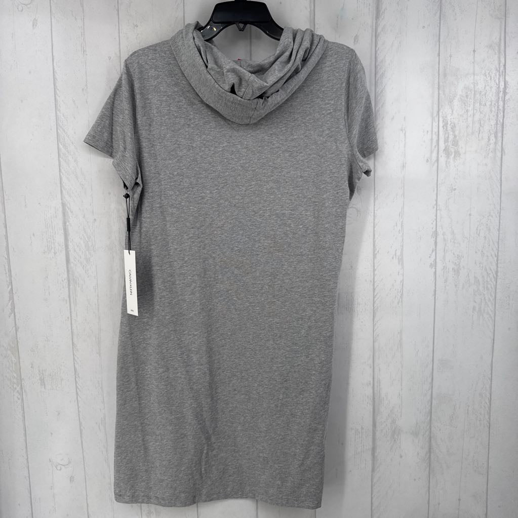 R49 L logo s/s dress w/hood