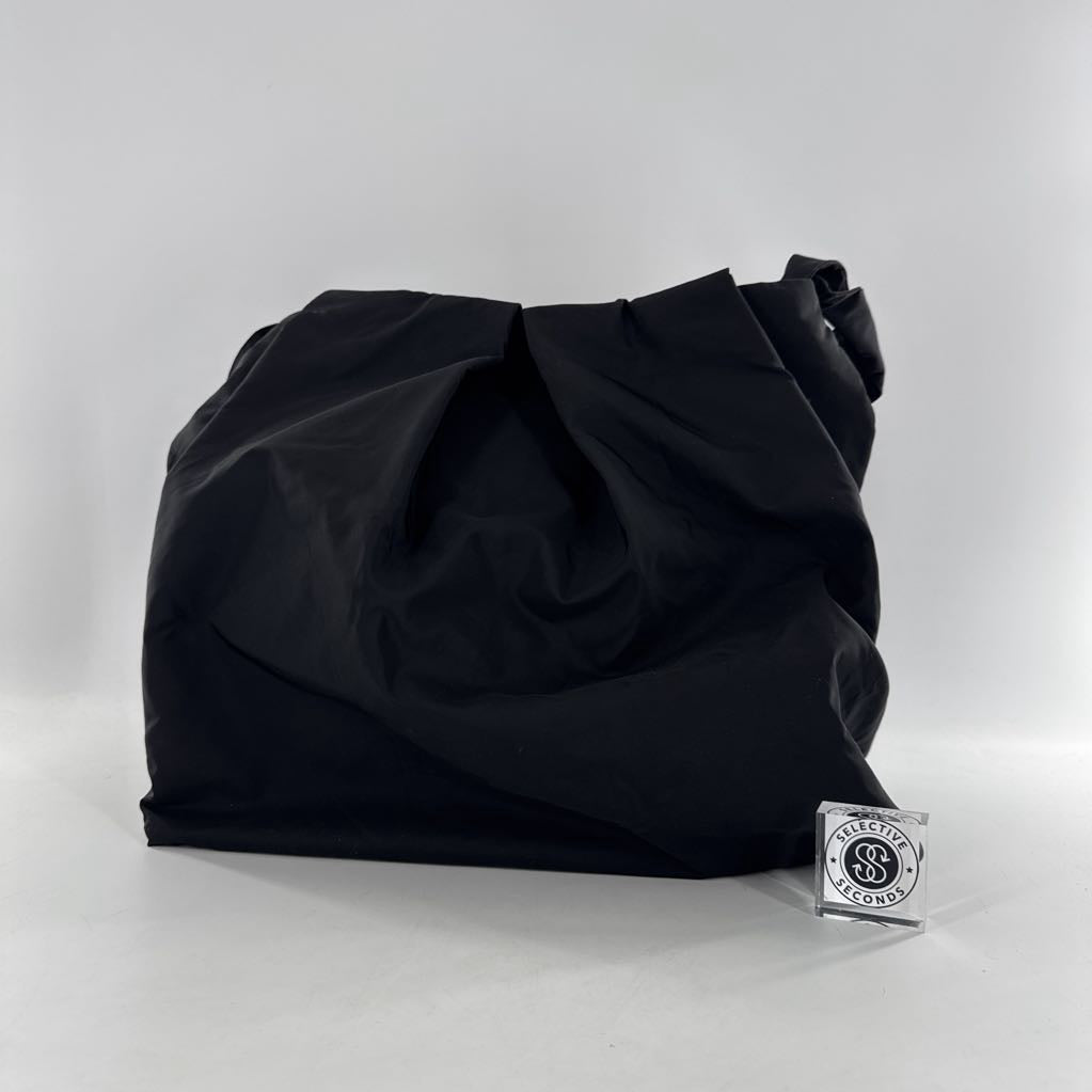 pleated nylon crossbody