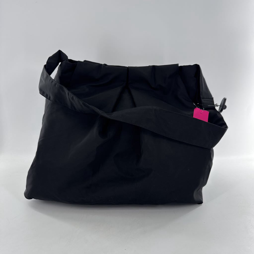 pleated nylon crossbody