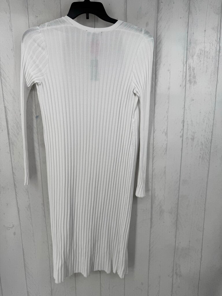 R88 S rib knit long cardi