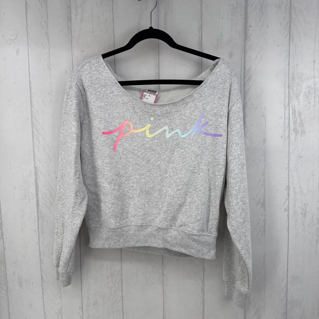 M l/s crop sweatshirt