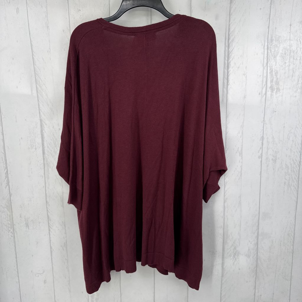 XL v-neck 3/4 slv sweater