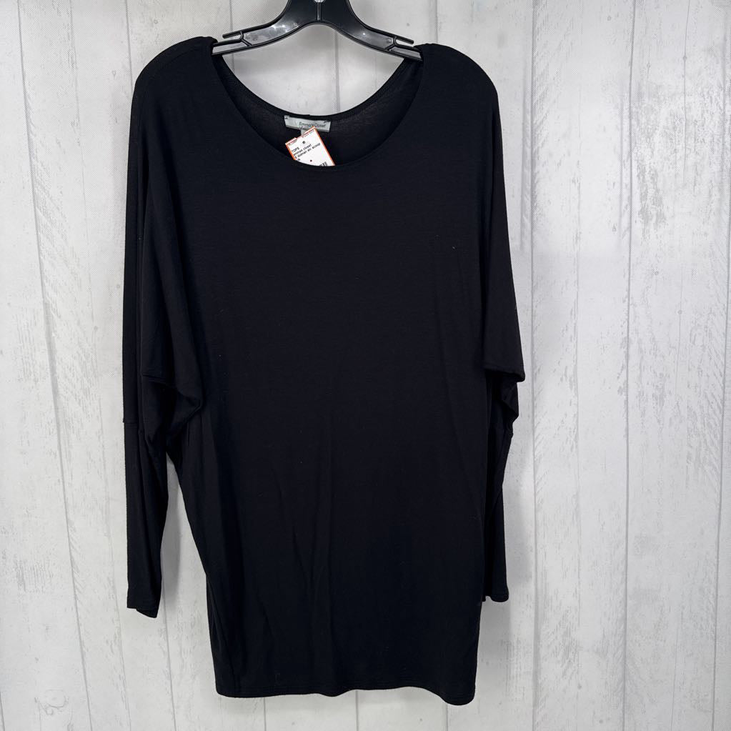 S dolman slv scoop neck top