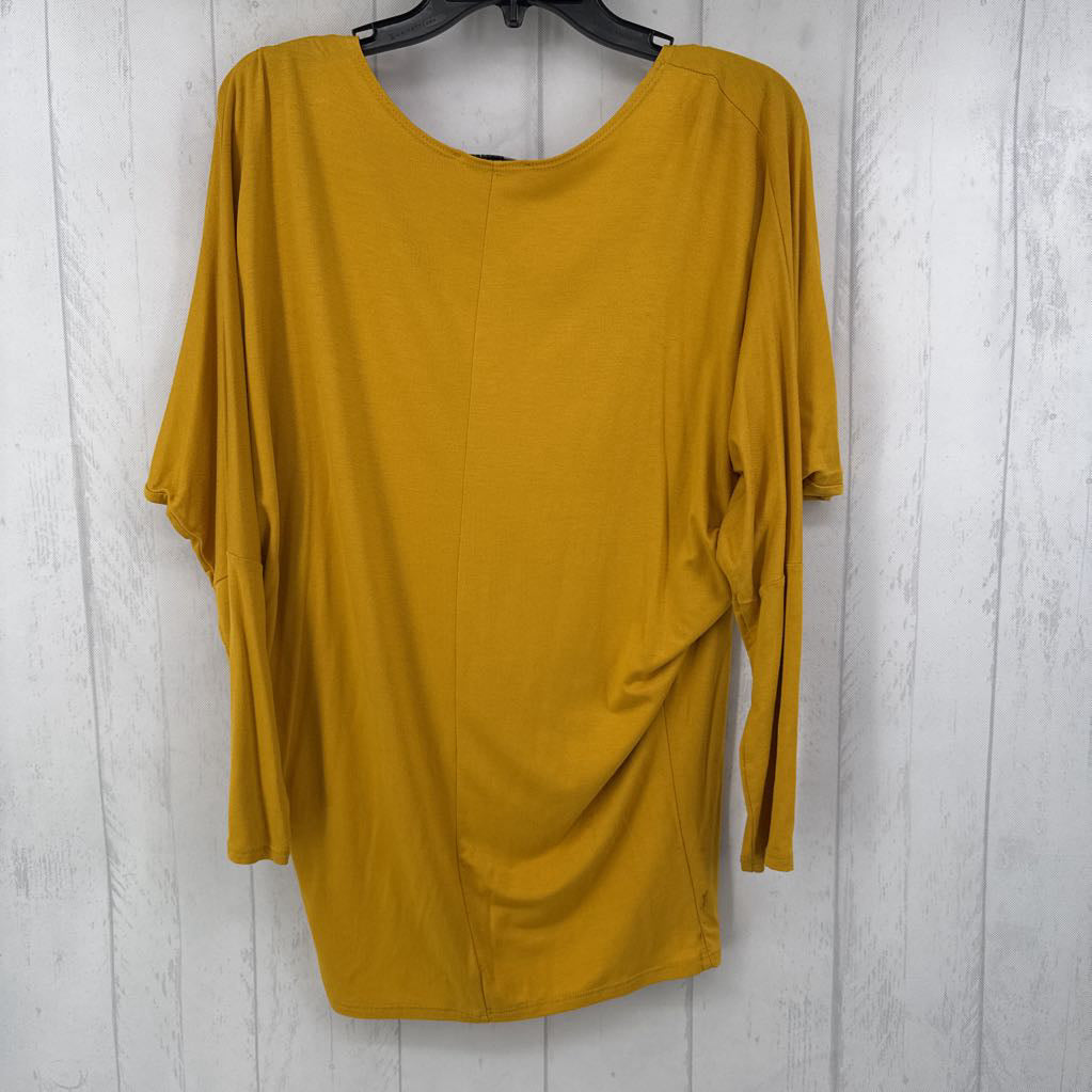 S dolman slv scoop neck top