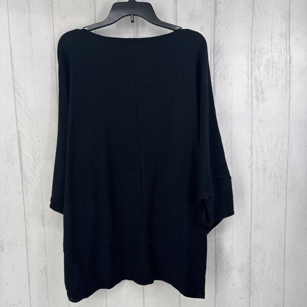 XL drop shoulder 3/4 slv top
