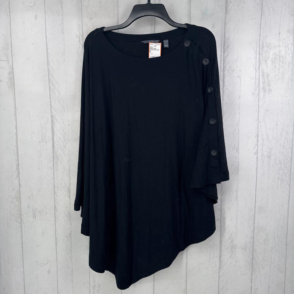 XL buttoned cape