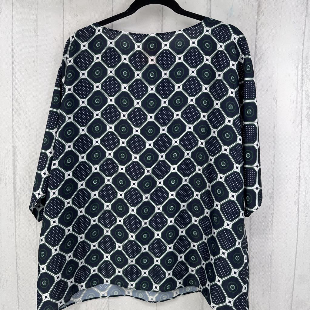1x s/s geometric top