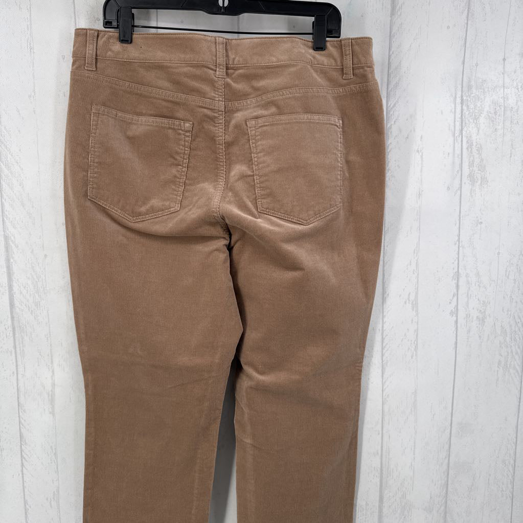 14p corduroy hi-waist straight leg pant