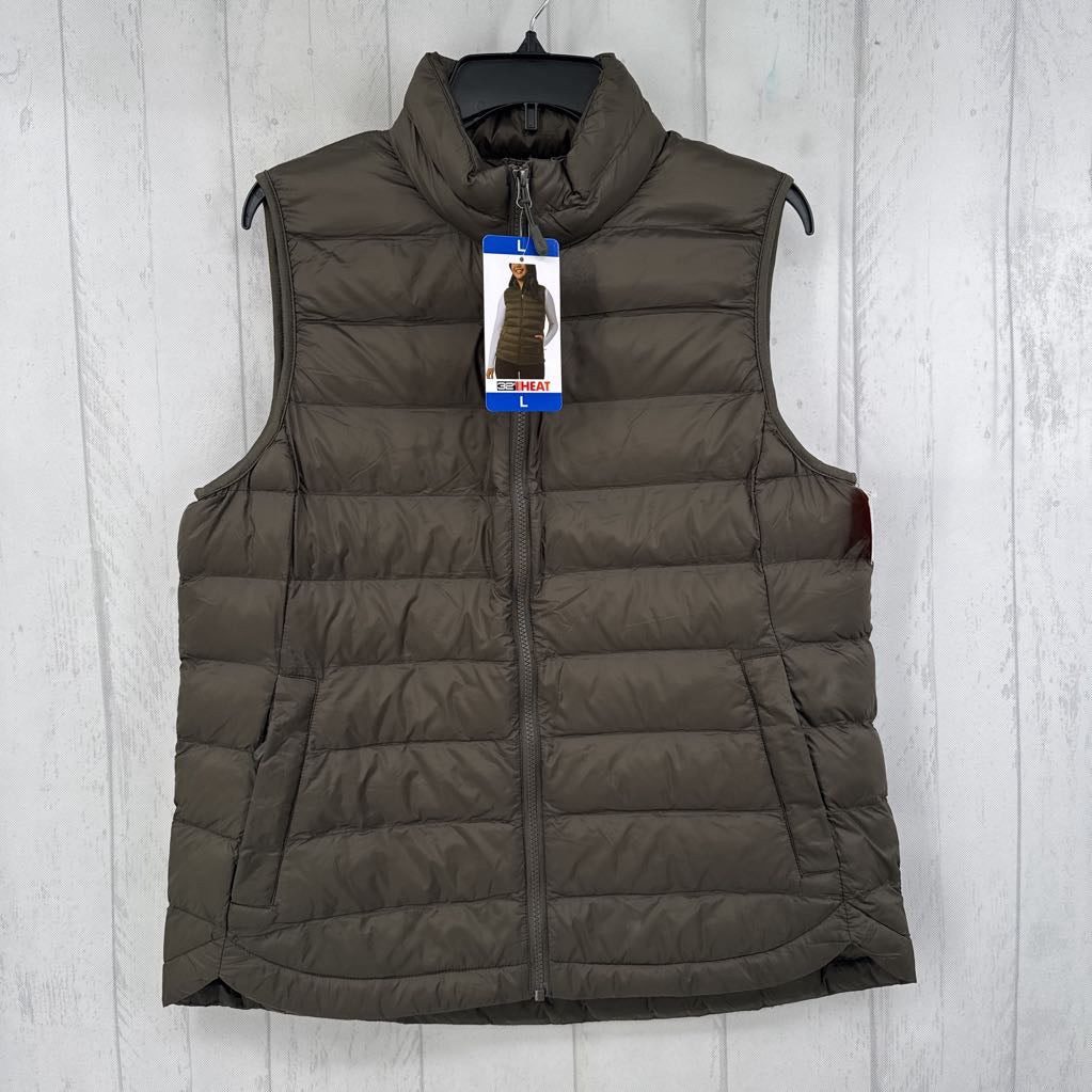 L puffer vest