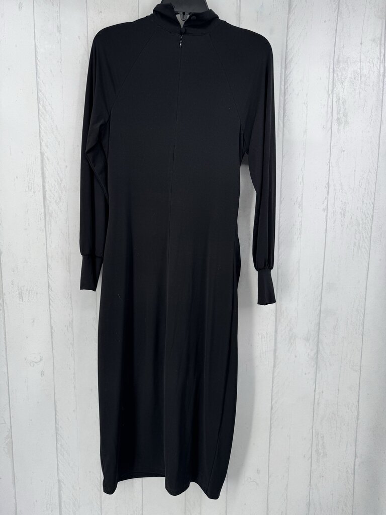 M ruched side l/s dress