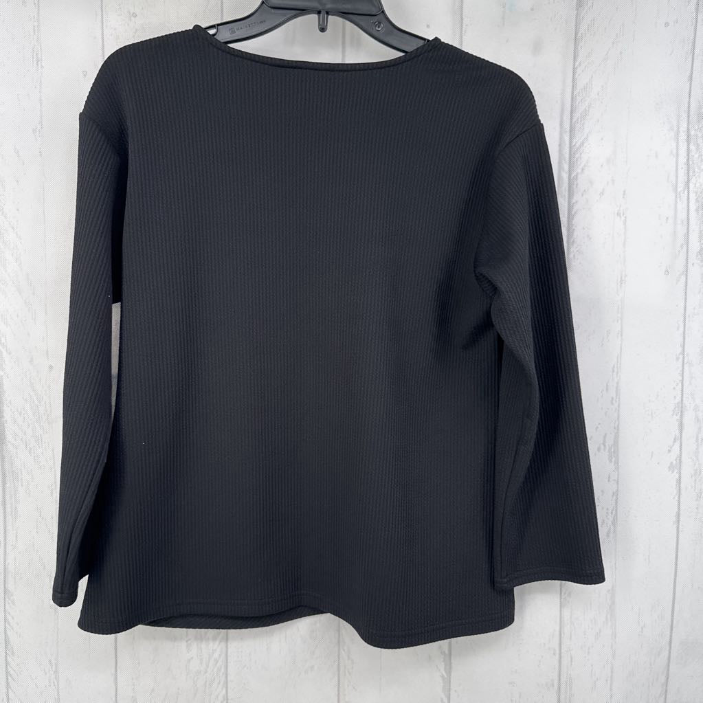 S l/s v-neck top