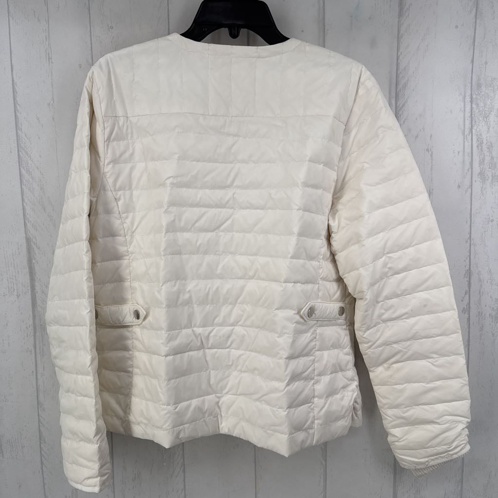 L quilted puffer coat
