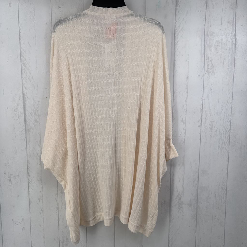 XL s/s open cardigan