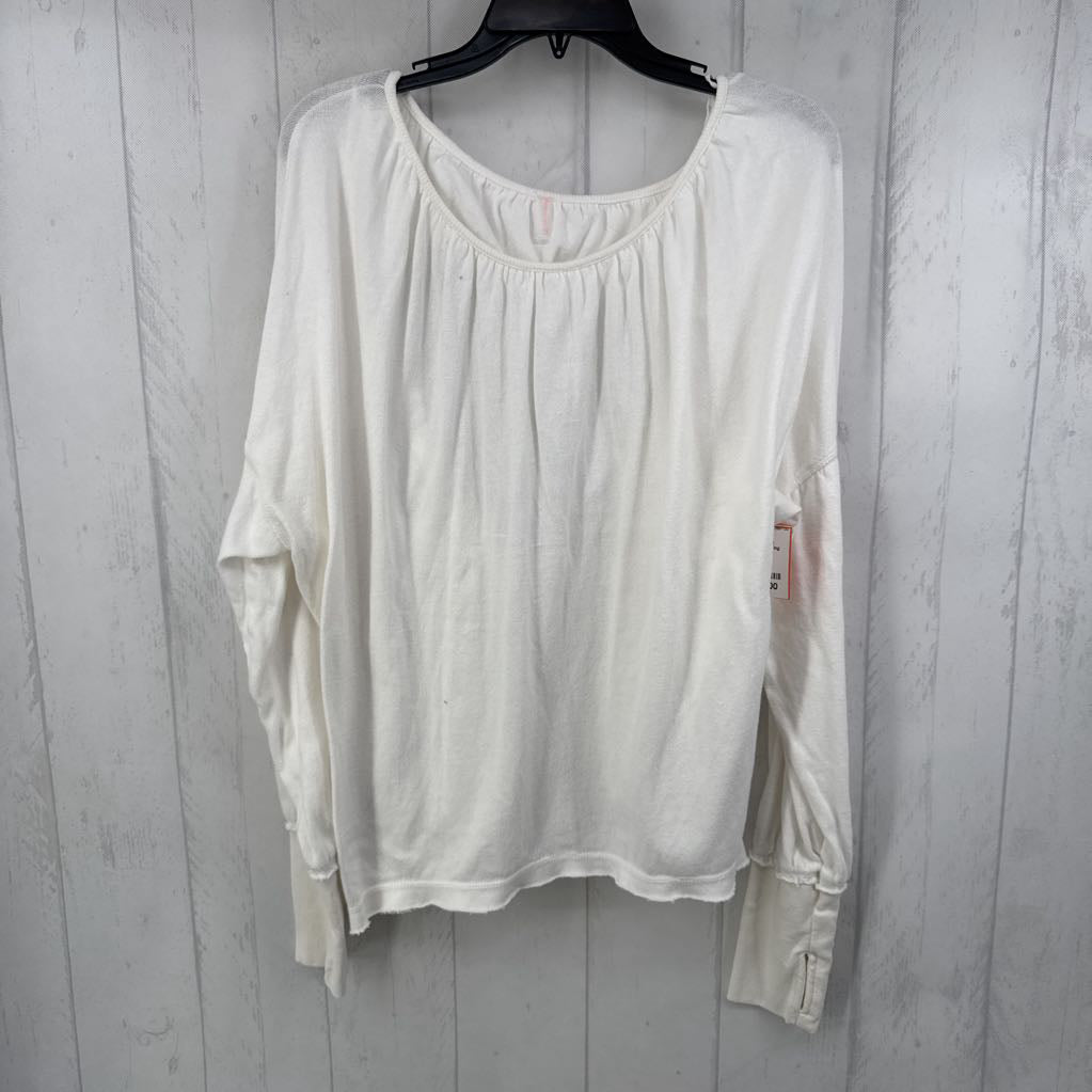 M l/s drawstring open back top