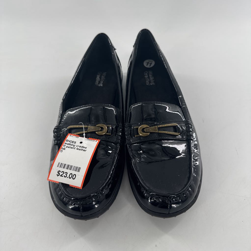 11 patent leather loafer