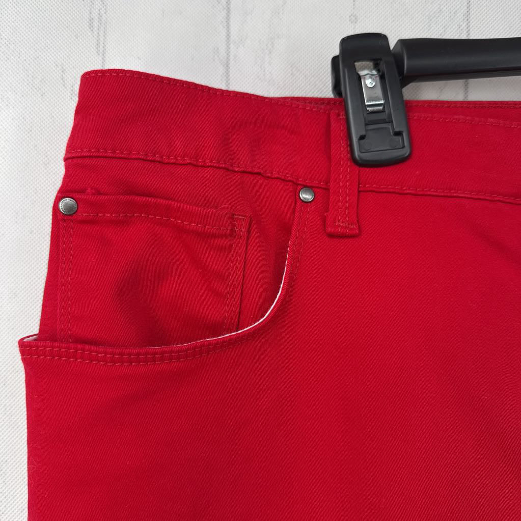 24W straight leg stretch denim