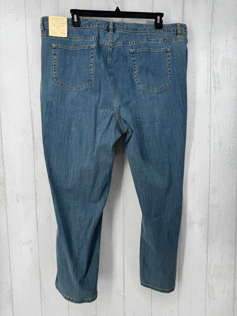 R55 24W modern straight leg jean