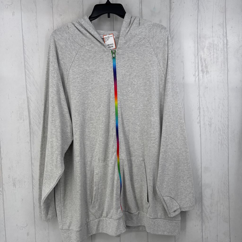 4XL zip-up sweatshirt
