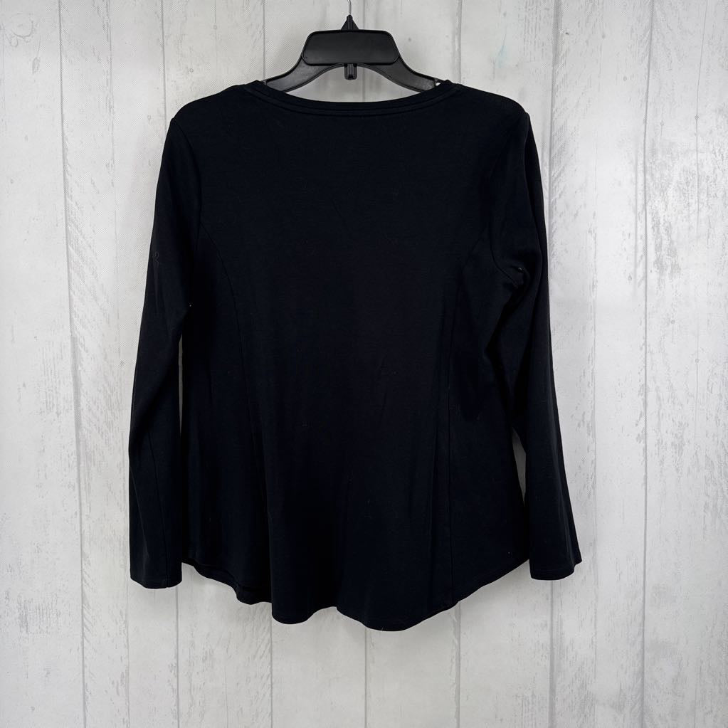 M scoop neck l/s tee