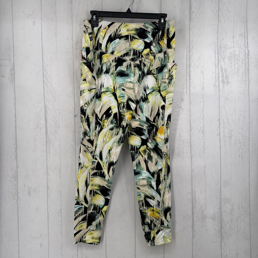 M printed hi-rise legging