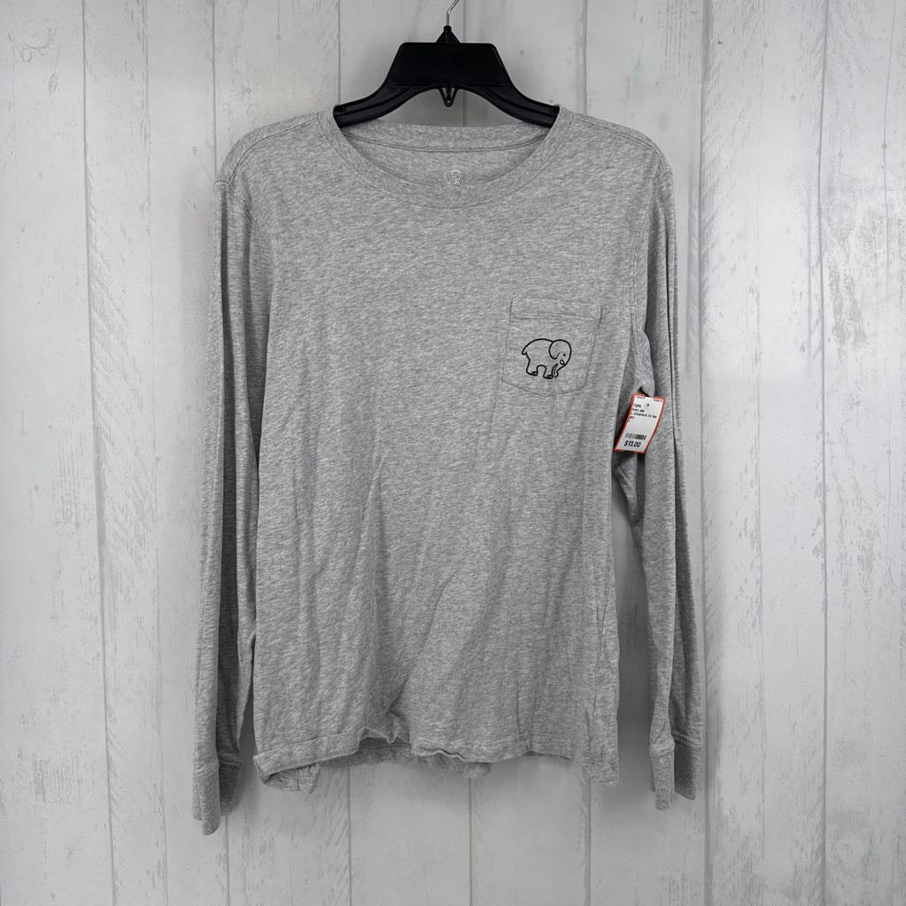 L crewneck l/s tee