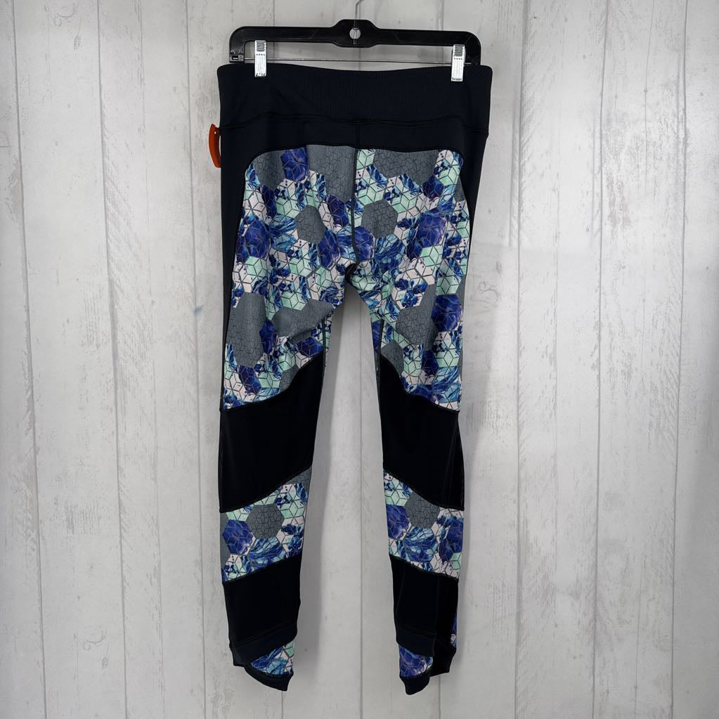 L printed hi-rise jogger