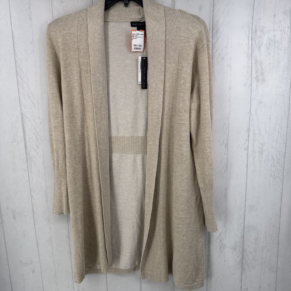 R68 M open front long cardi