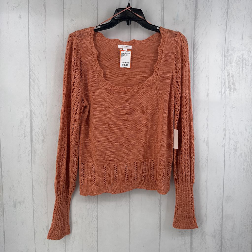 R50 M crochet sweater