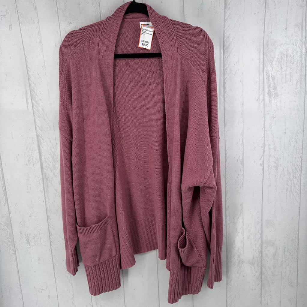 2X open front cardi