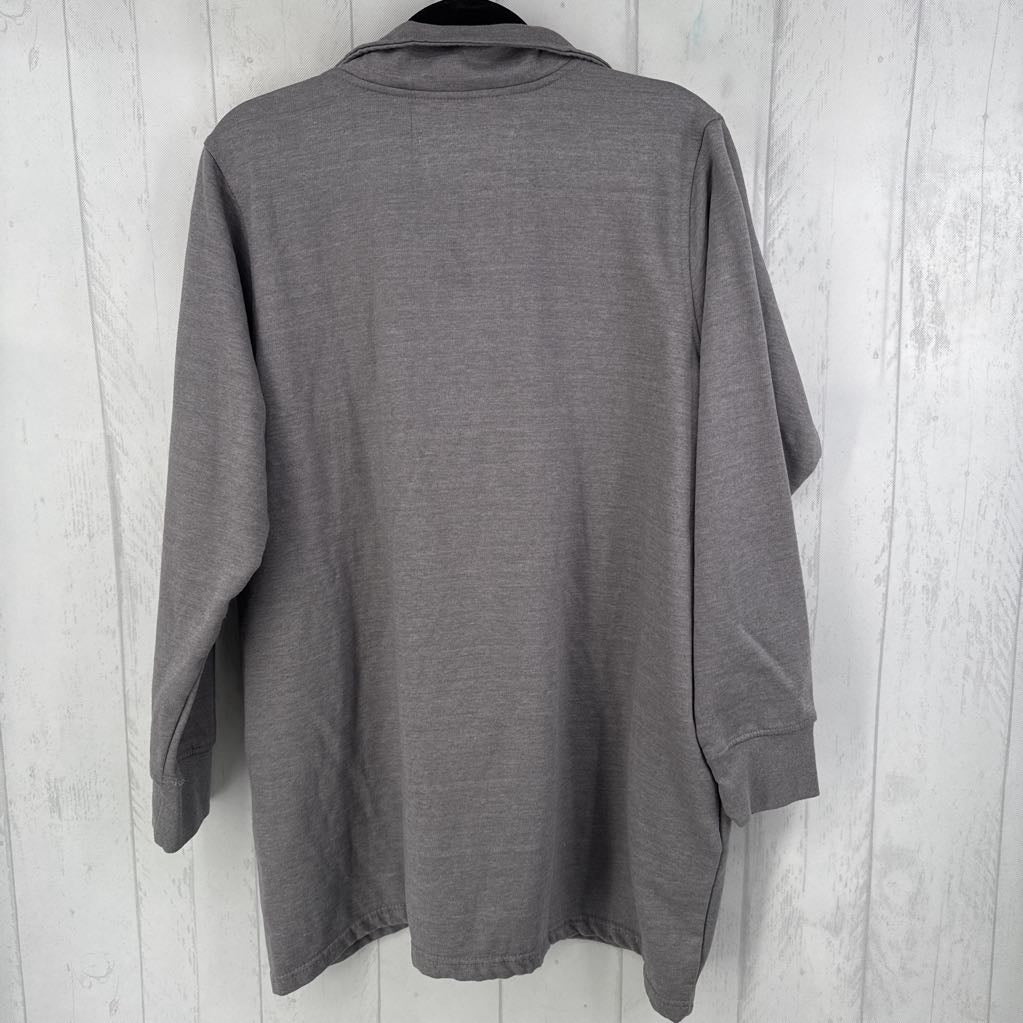 XL 22/24 1/2 zip pullover