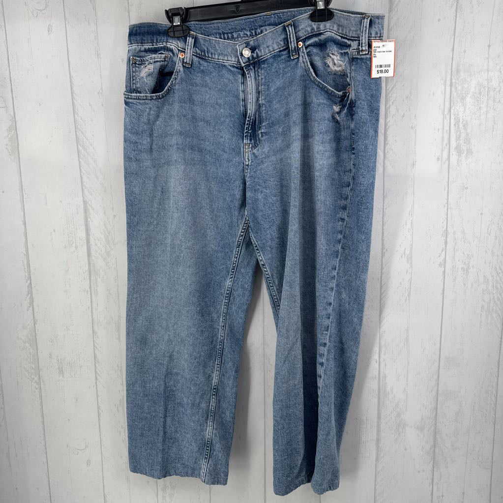 16S mid-rise loose fit jean