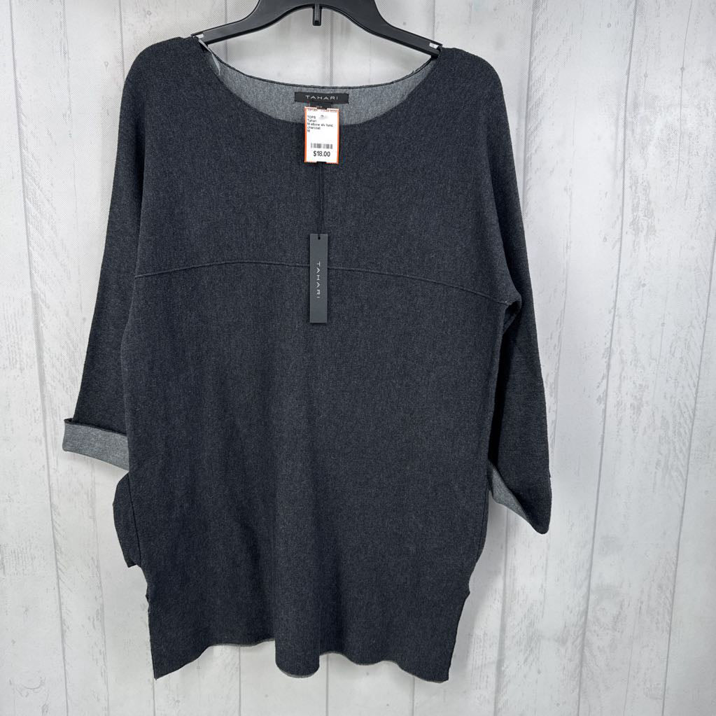 M elbow slv tunic