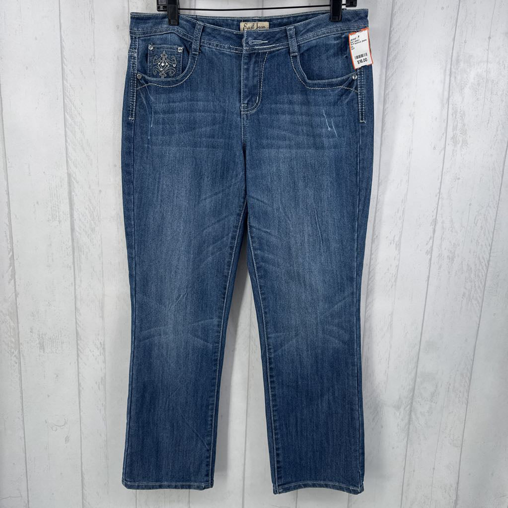 10-P bootcut jeans